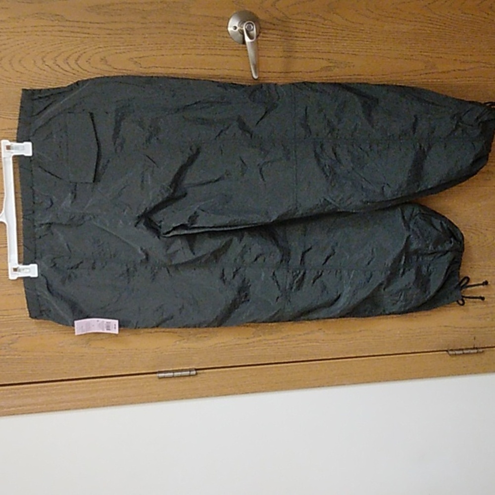 Wild Fable Dark Green Oversized Draw String Pants